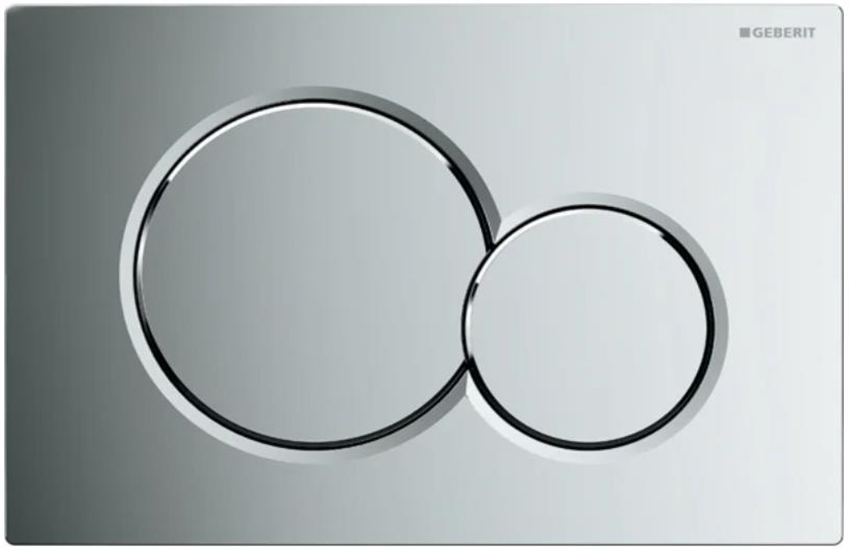 2 kademeli deşarj için Geberit Sigma01 kumanda kapağı - 002