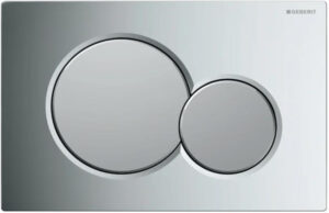 2 kademeli deşarj için Geberit Sigma01 kumanda kapağı - 005