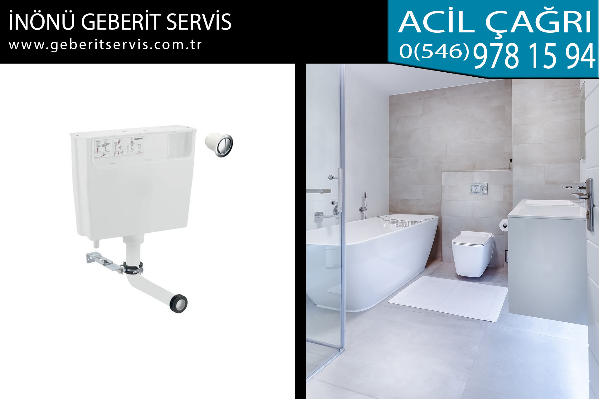 inönü geberit servis