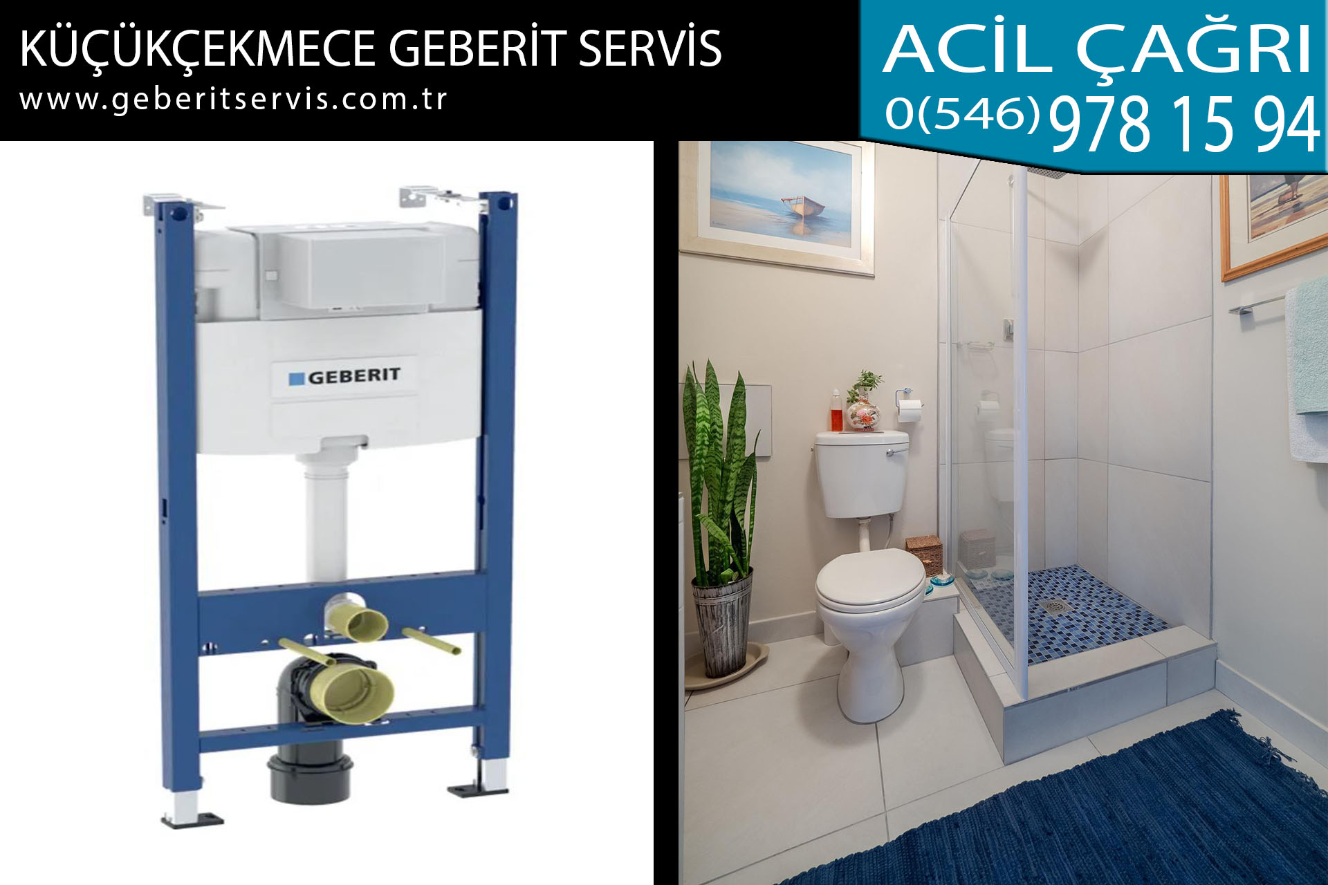 küçükçekmece geberit servis