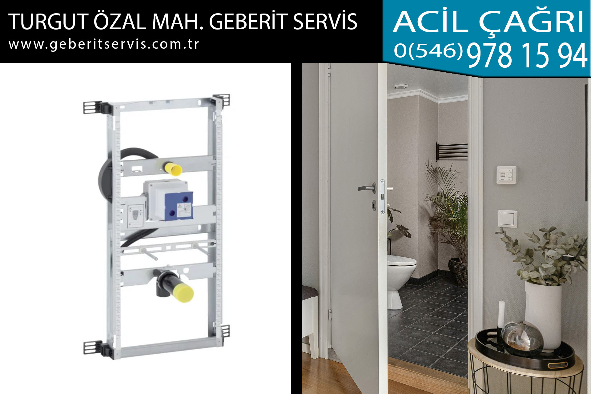 turgut özal mahallesi geberit servis