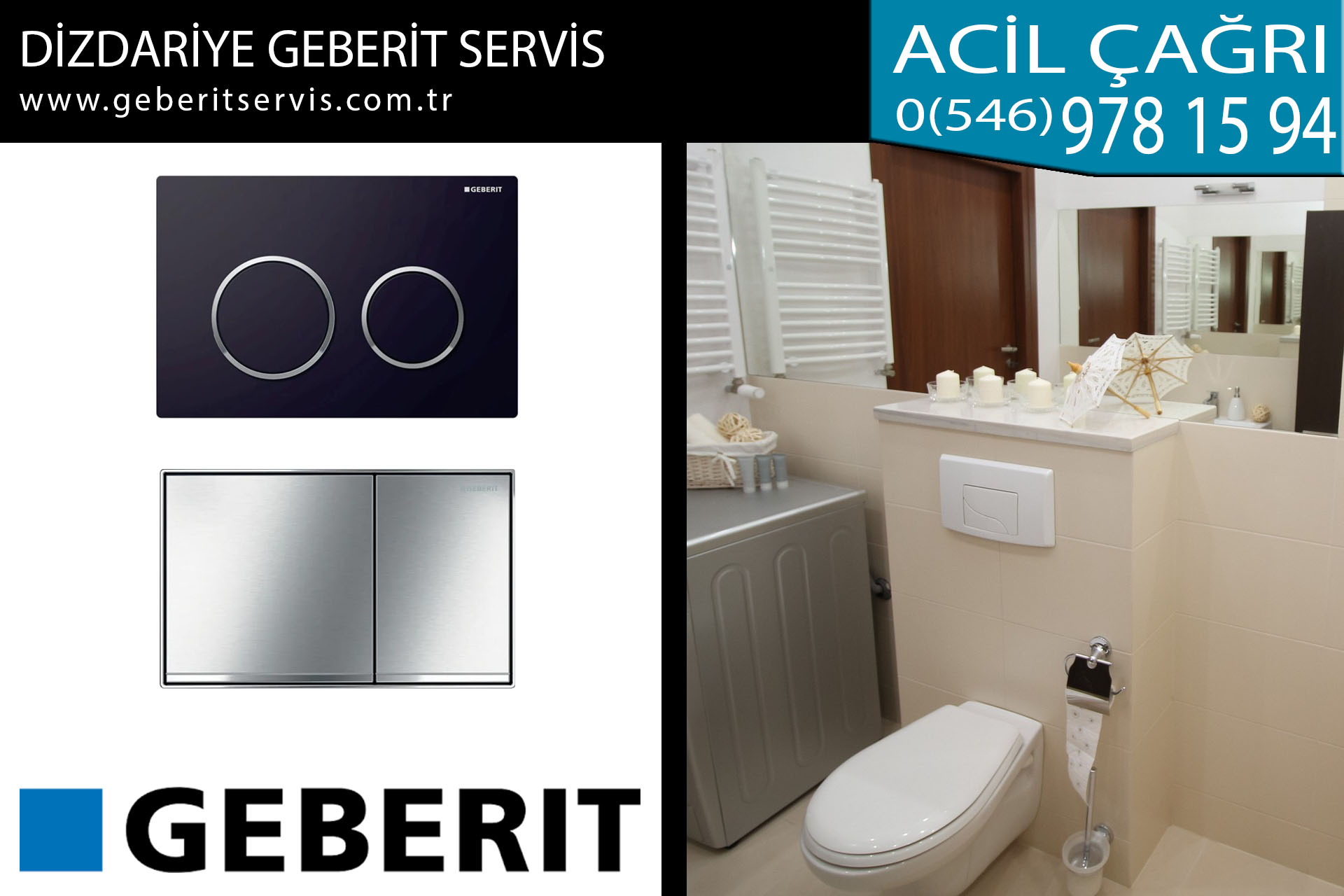 dizdariye geberit servis