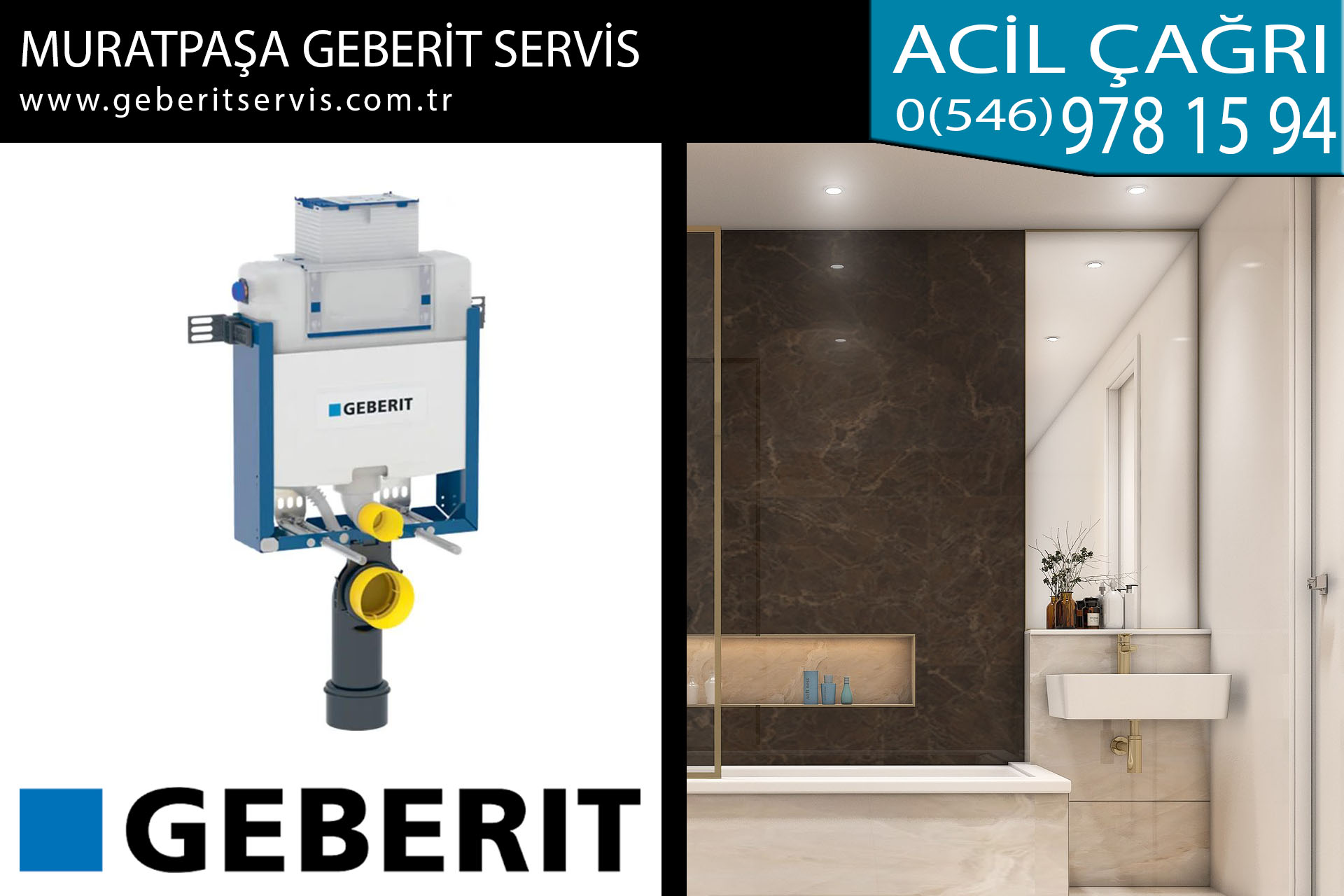 muratpaşa geberit servis