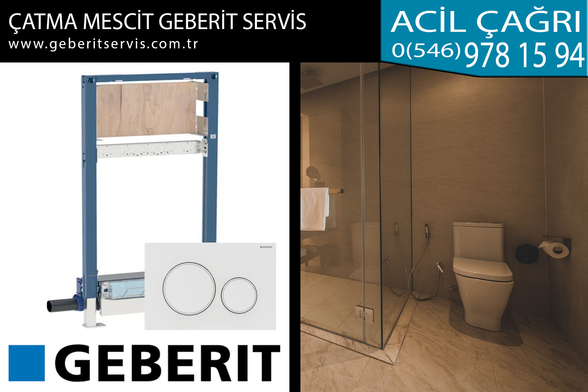 çatma mescit geberit servis