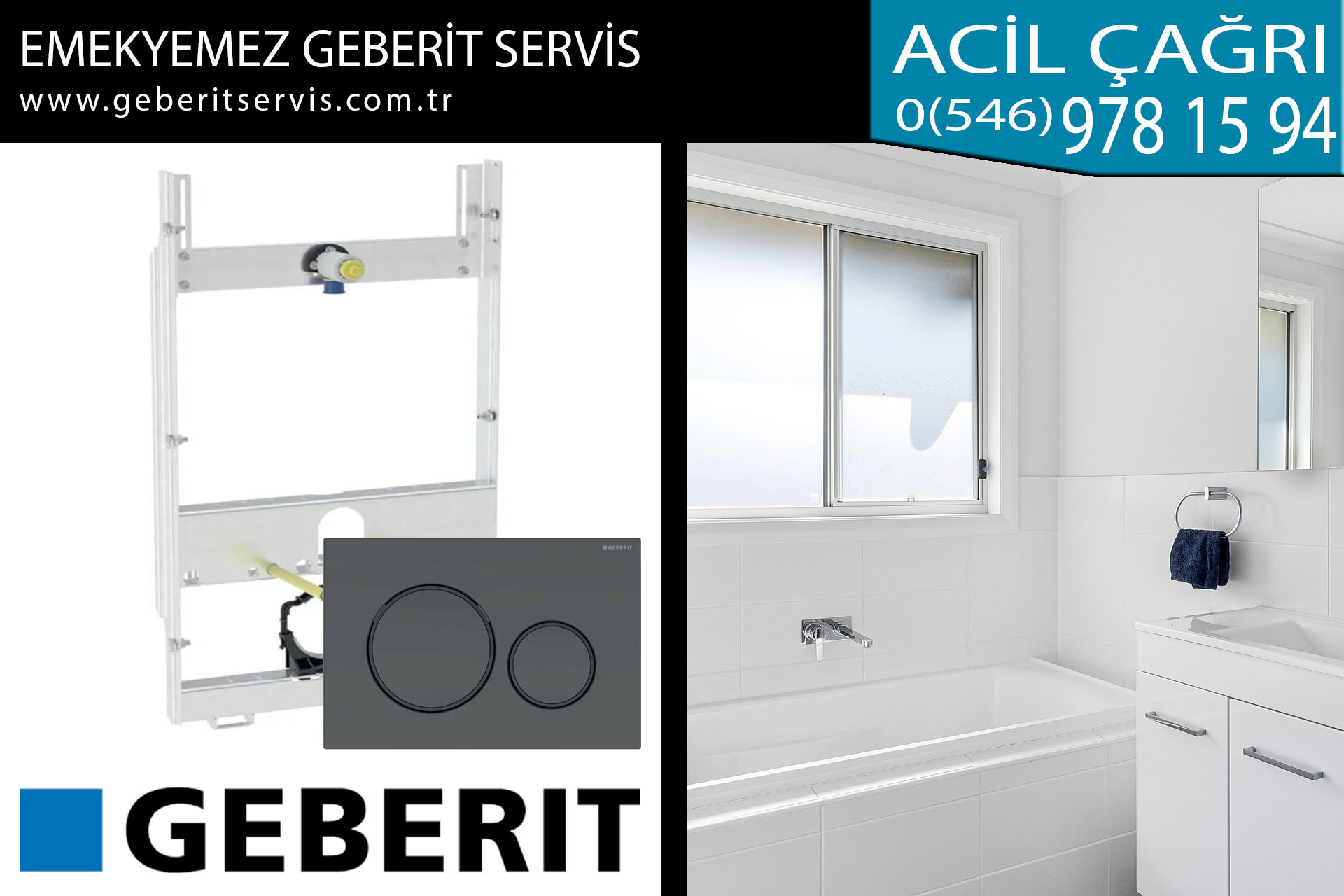 emekyemez geberit servis