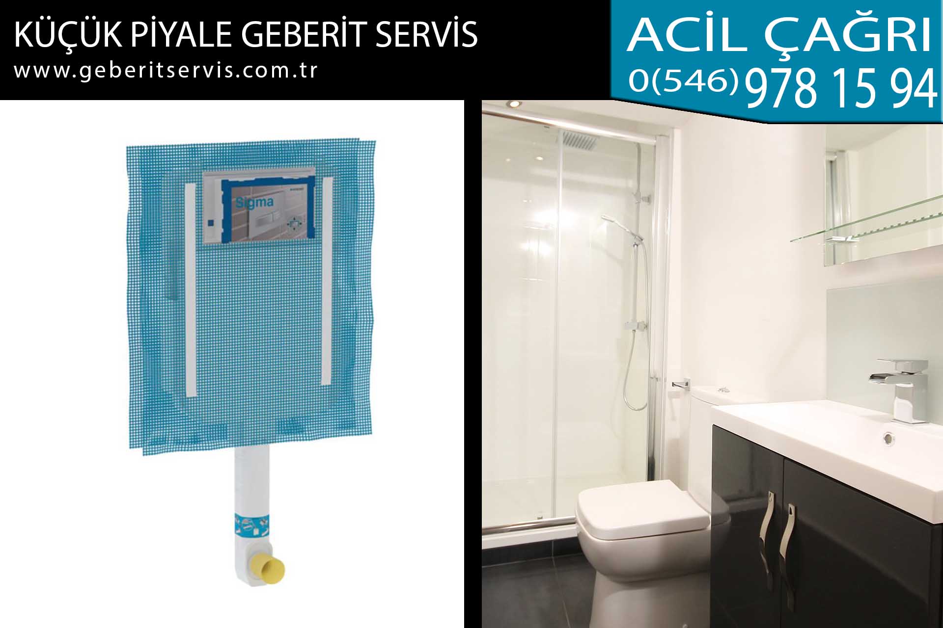 küçük piyale geberit servis